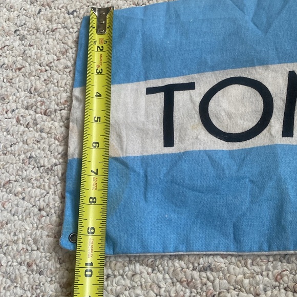 Toms Shoes reusable cloth bag nwt - Picture 2 of 7